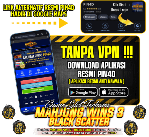 Pin4D | Slot Online Gacor dengan Bonus Melimpah image 1